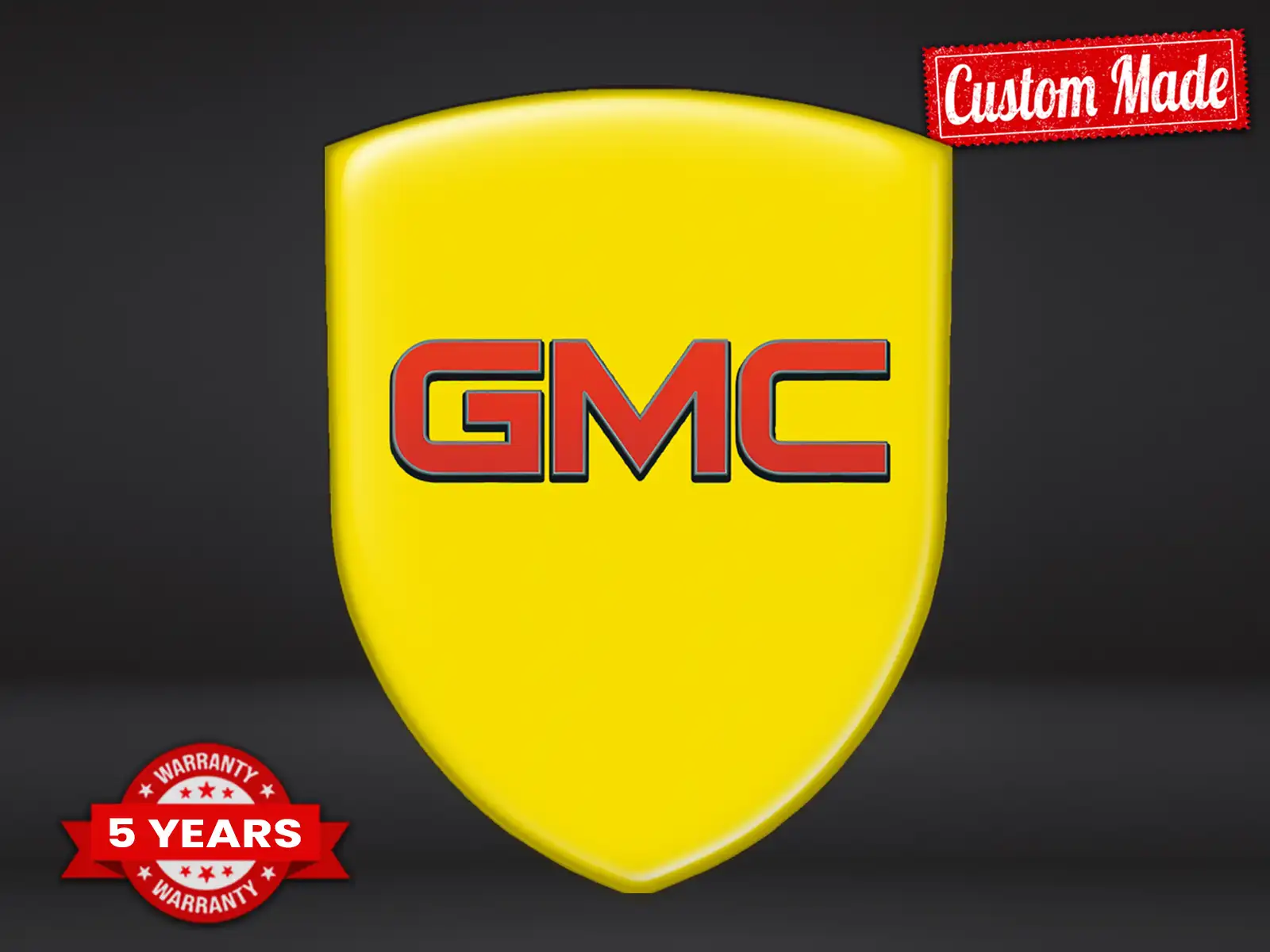GMC Silikonlogo Auto Universal Hochwertig Professionell